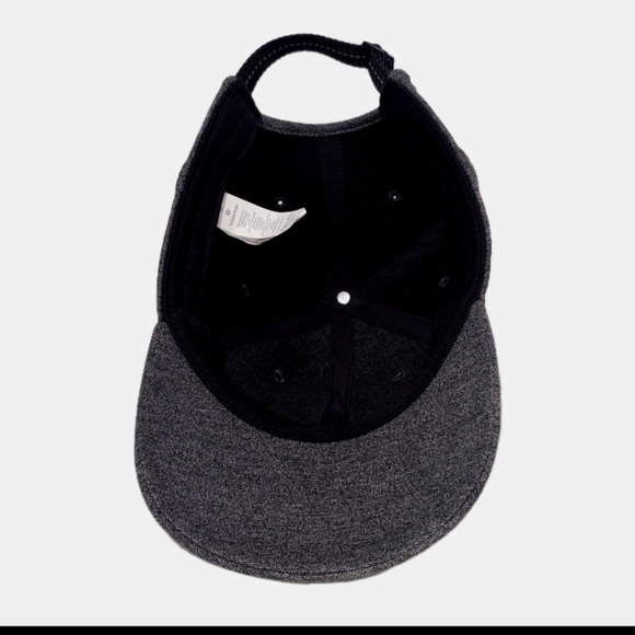 Lululemon One Size Strapback Gray Unisex Adjustable Sporty Baseball Cap Hat - Picture 7 of 11